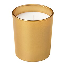 GOKVÄLLÅ - Lilin beraroma dalam gelas, Kayu cendana & nilam, 50 jam