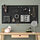 SKÅDIS - papan berlubang, hitam, 56x56 cm | IKEA Indonesia - PE915898_S1