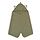 GULDVÄVARE - baby towel with hood, green, 60x125 cm | IKEA Indonesia - PE946019_S1