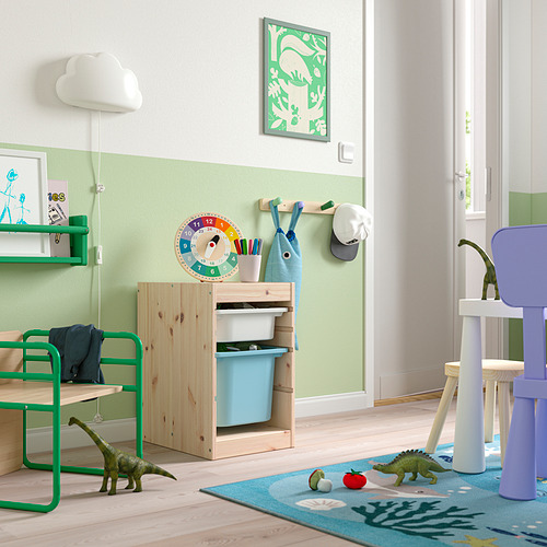 TROFAST storage combination with boxes