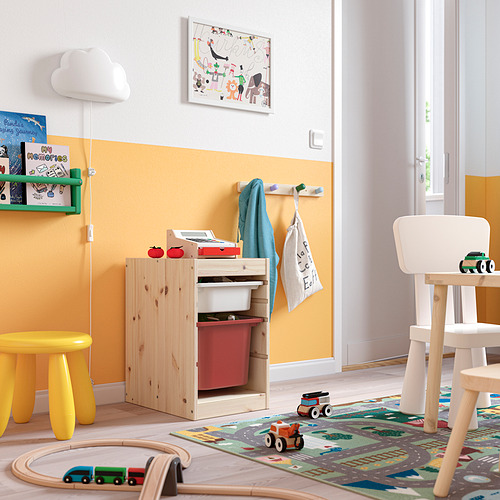 TROFAST storage combination with boxes
