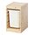 TROFAST - storage combination with box, light white stained pine/white, 32x44x53 cm | IKEA Indonesia - PE982504_S1