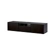 BESTÅ - TV bench, black-brown/Lappviken black-brown, 180x42x39 cm