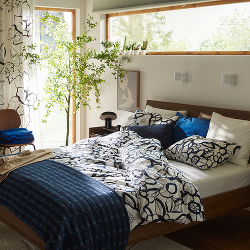 HÄRLIR sarung duvet dan 2 sarung bantal