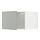 METOD - top cabinet for fridge/freezer, white/Havstorp light grey, 60x60x40 cm | IKEA Indonesia - PE916103_S1