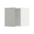 METOD - Kabinet dinding, putih/Havstorp abu-abu muda, 40x37x40 cm