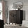 IDANÄS - cabinet with bi-folding doors, dark brown stained, 121x135 cm | IKEA Indonesia - PE791218_S1