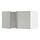 METOD - wall cabinet with 2 doors, white/Havstorp light grey, 80x37x40 cm | IKEA Indonesia - PE916151_S1