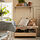 PERJOHAN - bangku dengan penyimpanan, kayu pinus, 100 cm | IKEA Indonesia - PE982597_S1