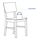 NORDEN/KARSKÄR table and 2 chairs