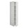 METOD - high cabinet with shelves, white/Havstorp light grey, 60x37x200 cm | IKEA Indonesia - PE916034_S1