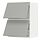 METOD - wall cab horizo 2 doors w push-open, white/Havstorp light grey, 60x37x80 cm | IKEA Indonesia - PE916158_S1