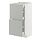 METOD/MAXIMERA - base cab with 2 fronts/3 drawers, white/Havstorp light grey, 40x37x80 cm | IKEA Indonesia - PE916072_S1