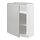 METOD - base cabinet with shelves, white/Havstorp light grey, 60x37x80 cm | IKEA Indonesia - PE916182_S1