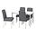 DANDERYD/BERGMUND - meja dan 4 kursi, putih/Gunnared abu-abu medium, 130 cm | IKEA Indonesia - PE916301_S1