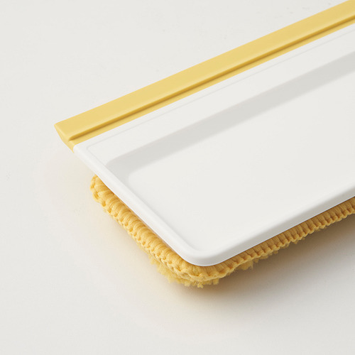 PEPPRIG 2-in 1 squeegee/microfibre pad