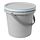 PEPPRIG - 3-piece bucket set with lid, grey/blue | IKEA Indonesia - PE916354_S1