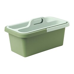 PEPPRIG - Cleaning bucket and caddy, green