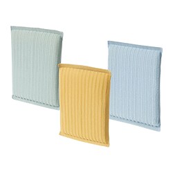PEPPRIG - Bantalan gosok, hijau biru/kuning