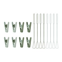 SLIBB - Hanging clothes peg, green