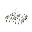 SLIBB - Hang dryer 24 clothes pegs, green