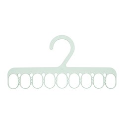 SLIBB - Hanger with 8 grip clips, green