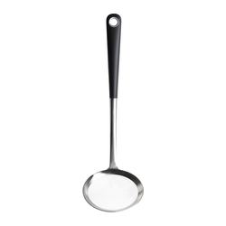 IKEA 365+ HJÄLTE - Deep-fry skimmer, stainless steel/black