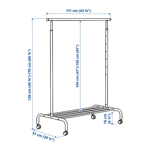 RIGGA Measurement Illustration