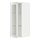 METOD - kabinet dinding dgn rak/pintu kaca, putih/Hejsta kaca bening putih, 30x37x80 cm | IKEA Indonesia - PE878216_S1