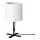 BARLAST - lampu meja, hitam/putih, 31 cm | IKEA Indonesia - PE836908_S1