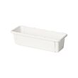 KACKLA - Extendable box, white, 25-38x9 cm