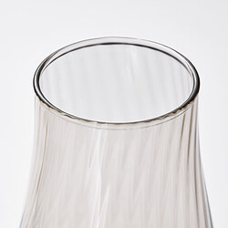 PÅSKÖTRÄD - Vase, glass/light brown, 13.5 cm