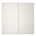HASVIK - sepasang pintu geser, putih, 200x201 cm | IKEA Indonesia - PE287433_S1