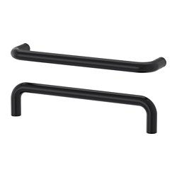 BAGGANÄS - Handle, black, 143 mm