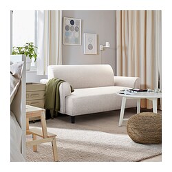BILLESHOLM - 2-seat sofa, light beige