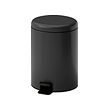 STENTRAPPA - Pedal bin, anthracite, 9 l