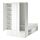 PLATSA - rangka tempat tidur dg 10 pintu, putih, 143x244x223 cm | IKEA Indonesia - PE778582_S1