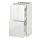 METOD - kab dasar dg 2 pintu/3 laci, putih Maximera/Ringhult putih, 40x37x80 cm | IKEA Indonesia - PE522244_S1