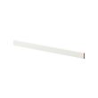 FÖRBÄTTRA - Rounded deco strip/moulding, white, 221 cm