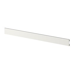 FÖRBÄTTRA - Plinth, white, 220x8 cm
