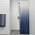 NYCKELN - shower curtain, white/dark blue, 180x200 cm | IKEA Indonesia - PE791699_S1