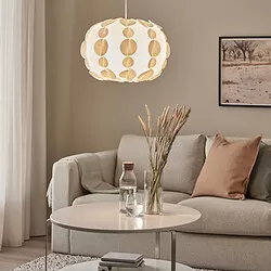 PEKTOLIT - Kap lampu gantung, putih, 52 cm