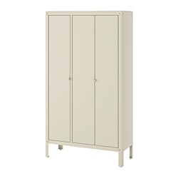KOLBJÖRN - Kabinet dalam/luar ruang, krem, 90x161 cm
