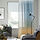 GLASÖRT - sheer curtain, 1 piece, grey-blue/dark beige, 300x250 cm | IKEA Indonesia - PE916648_S1