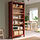 HEMNES - bookcase, red stained/light brown stained, 90x198 cm | IKEA Indonesia - PE878519_S1