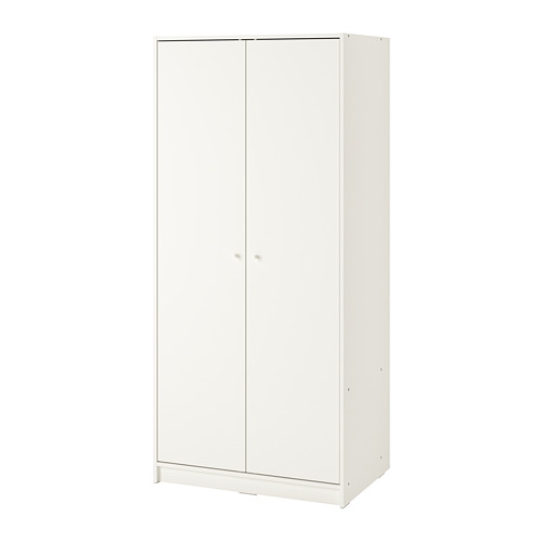 KLEPPSTAD lemari pakaian 2 pintu