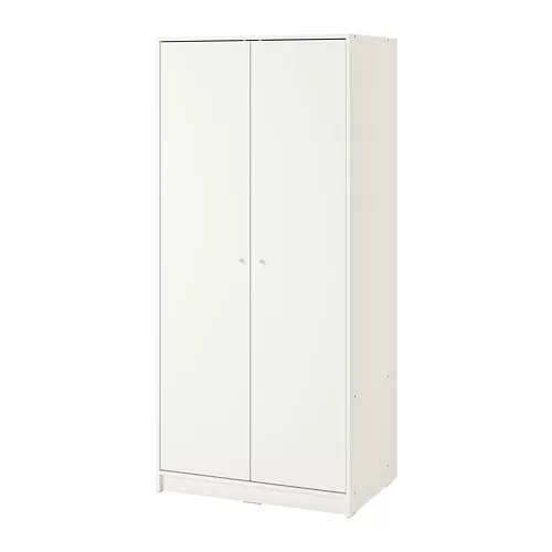 KLEPPSTAD lemari pakaian 2 pintu