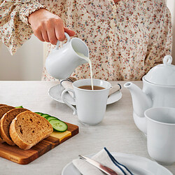 UPPLAGA - Milk/cream jug, white, 0.3 l