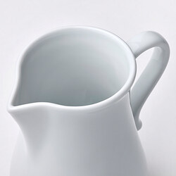 UPPLAGA - Milk/cream jug, white, 0.3 l