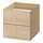 KALLAX - insert with 2 drawers, white stained oak effect, 33x33 cm | IKEA Indonesia - PE946452_S1